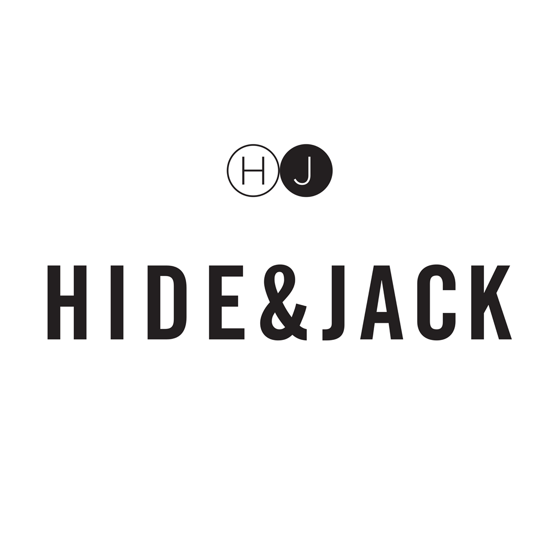 HIDE & JACK Розмірні таблиці