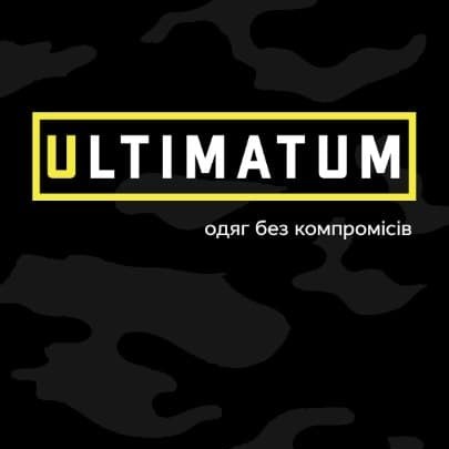 ULTIMATUM Розмірні таблиці